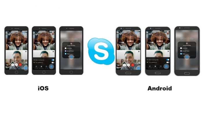 Skype publicly launches screen sharing on Android and iOS phones