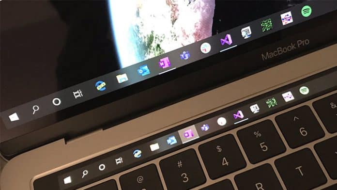 This developer has made MacBook Pro’s Touch Bar compatible with Windows 10