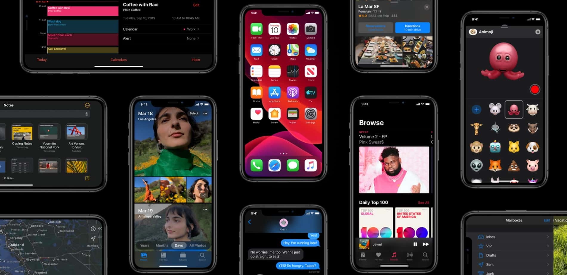 dark mode in iOS 13