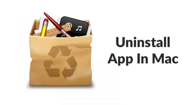 How To Uninstall An App In Mac