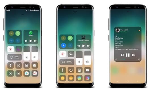 Control Center iOS 13- iOS emulator