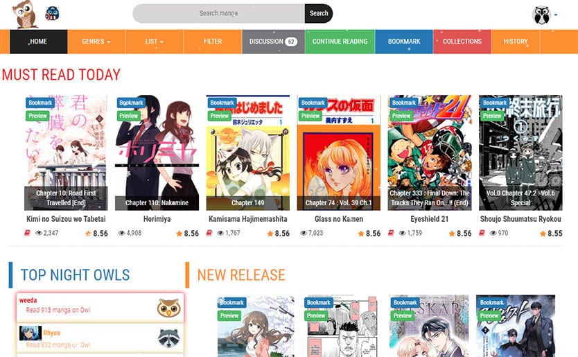 Free manga stream