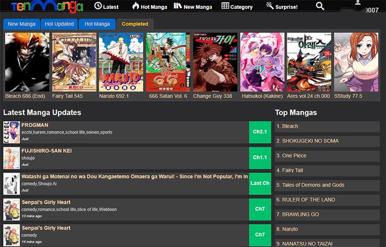 Best Mangastream Alternatives To Read Manga Online For Free In 2021