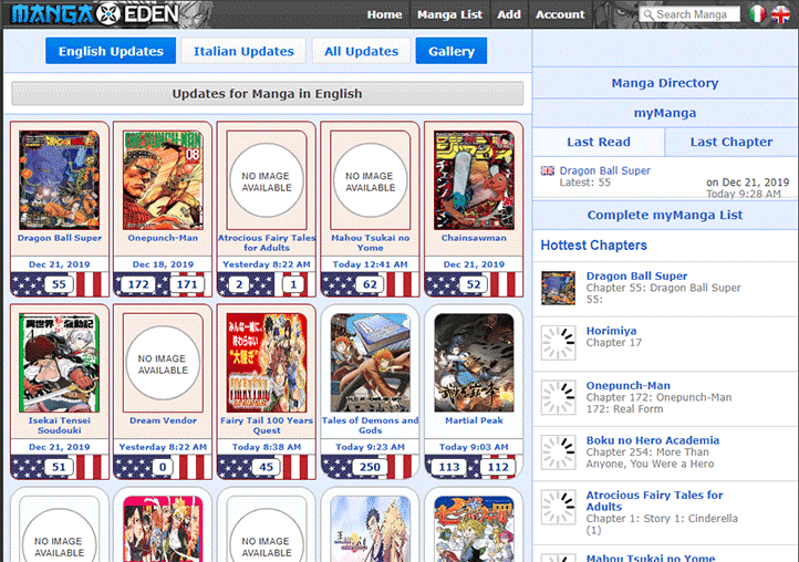 Best Mangastream Alternatives- Read Manga Online For Free- 2021