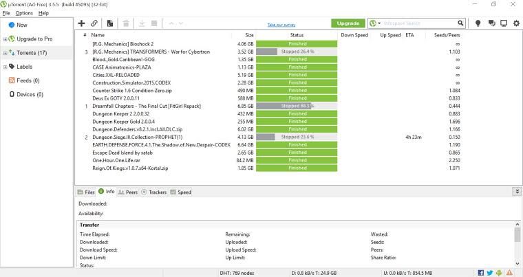 utorrent client for mac