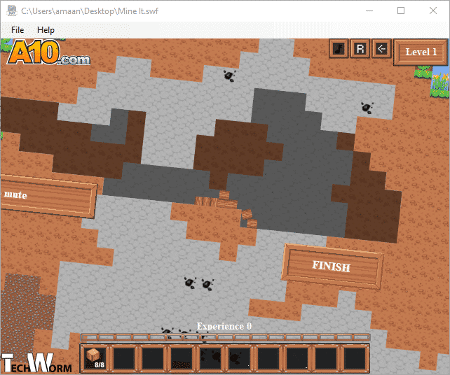 .swf file player