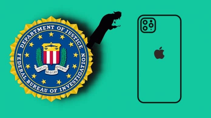 FBI extracted data from iphone 11 pro max