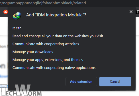 IDM Integration permissions