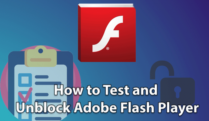 Unblock Adobe Flash player