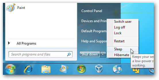 Windows 7 Shutdown