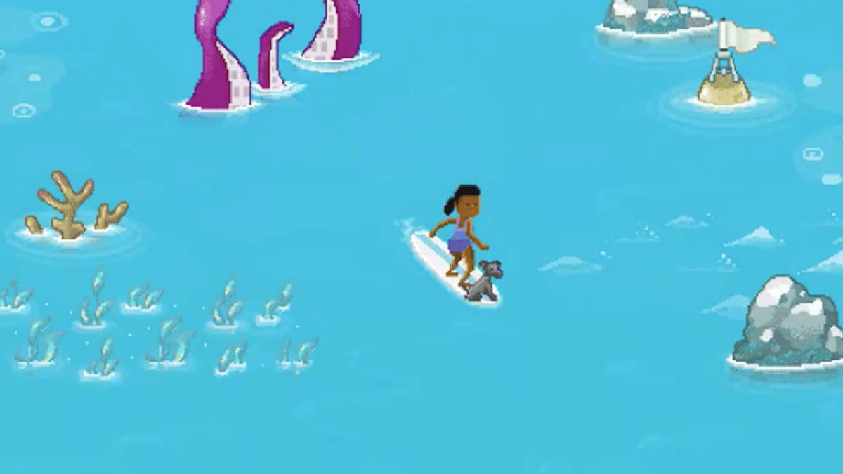 Microsoft Adds A Secret Skifree Like Surfing Game Into Its Edge Browser