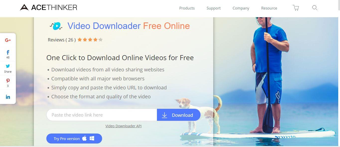 Acethinker Video Downloader