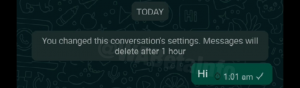 delete message bubble