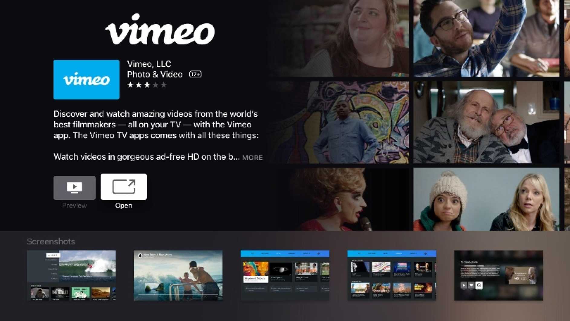 vimeo movies on ps3