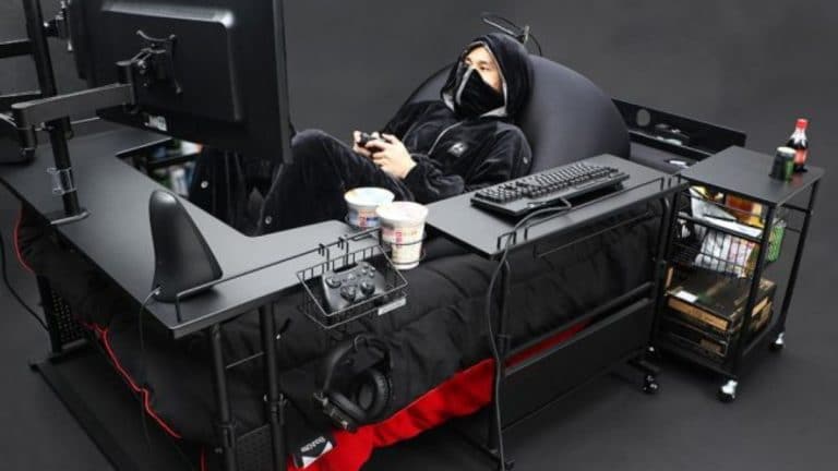 This Gaming Bed Is Every Gamer’s True Dream