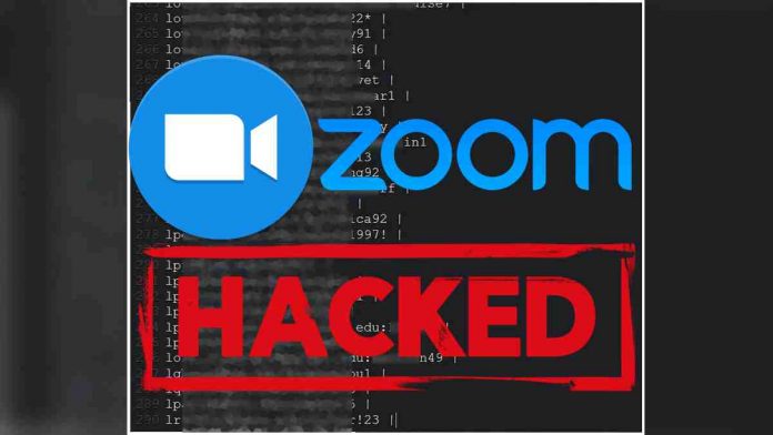 zoom accounts hacked