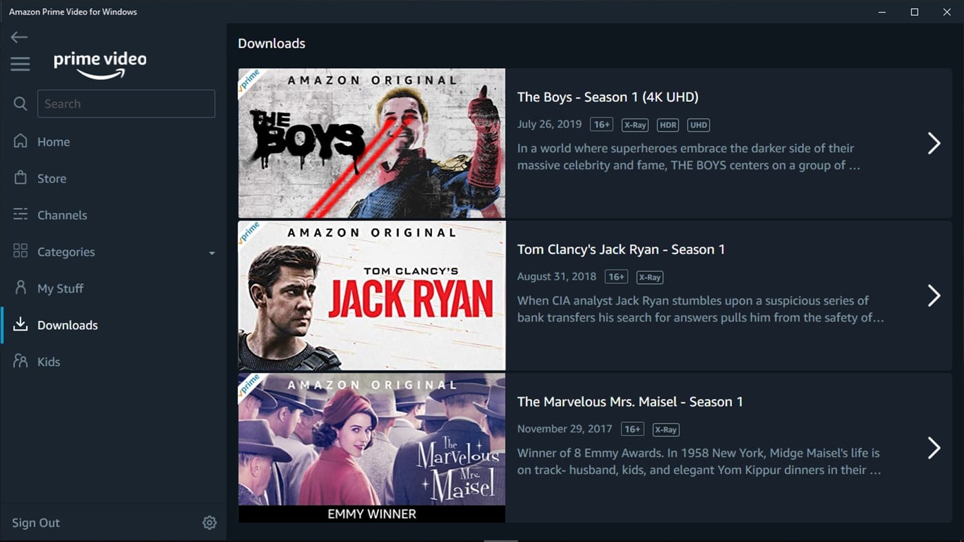 Prime Video desktop app for Windows 10 launched; will allow streaming, downloading videos for offline viewing-Tech News , Firstpost