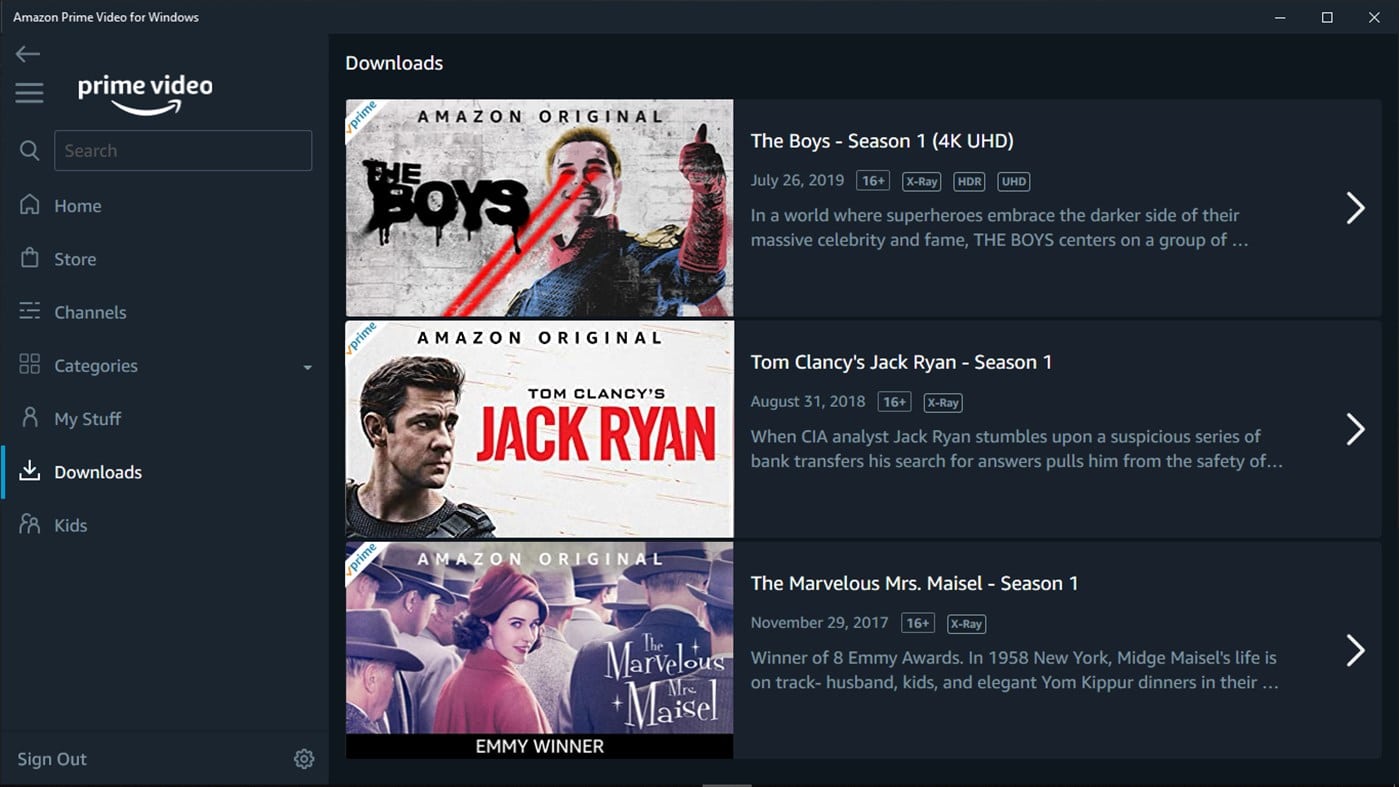 Amazon Prime Video App Is Now Available On Windows 10 Pc