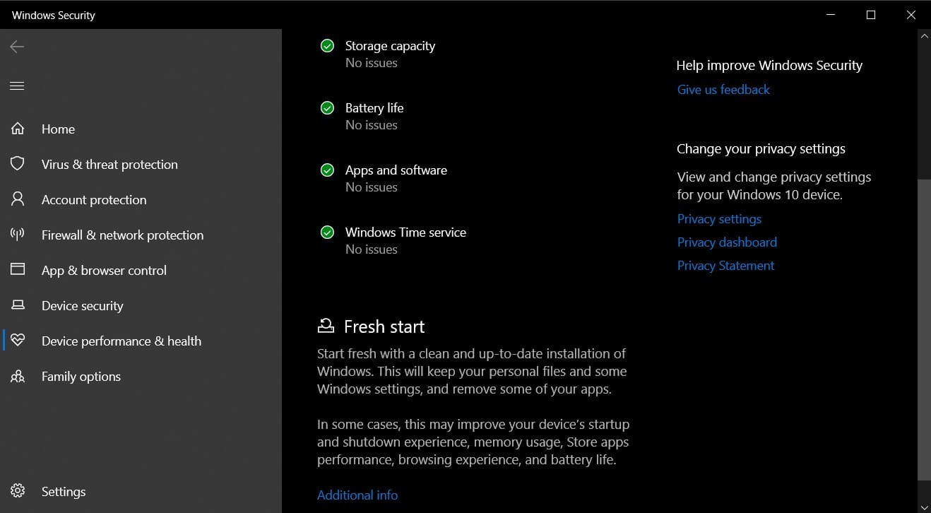 Microsoft’s Windows 10 May 2020 Update Is Breaking The Fresh Start Feature