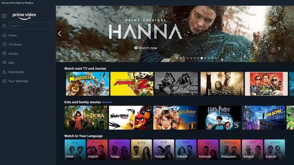 Prime Video desktop app for Windows 10 launched; will allow  streaming, downloading videos for offline viewing-Tech News , Firstpost