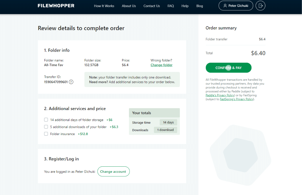 filewhopper review details 