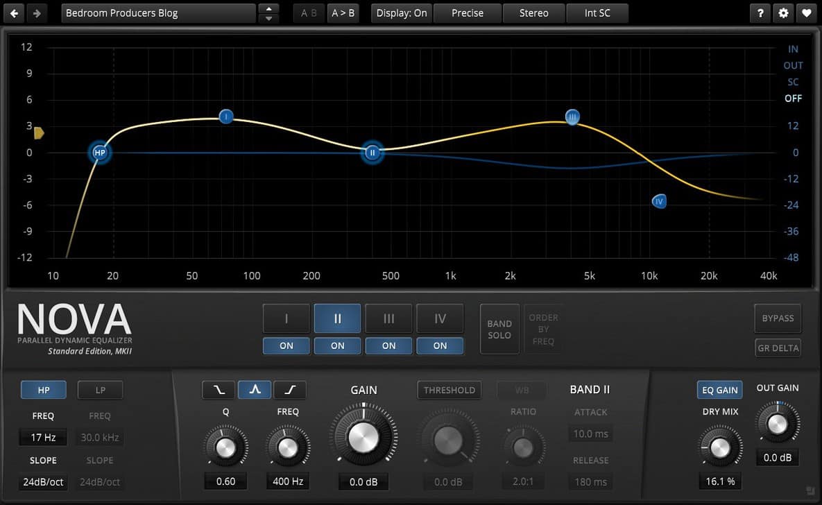 tdr nova mastering