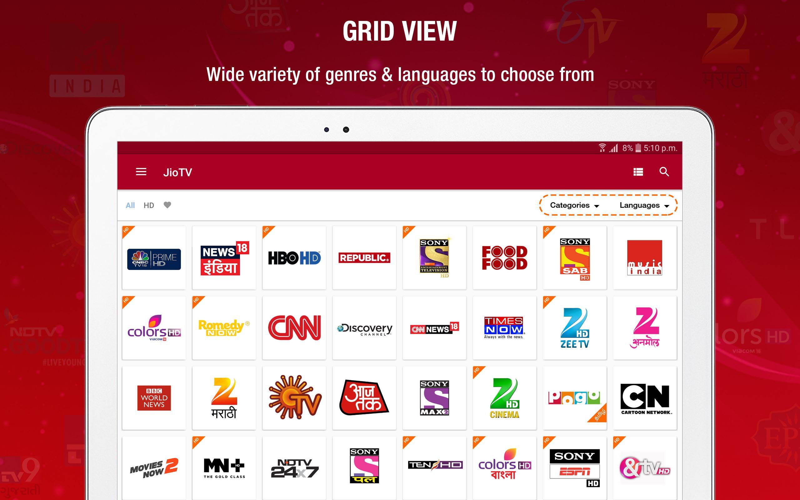 jio tv ipl live streaming