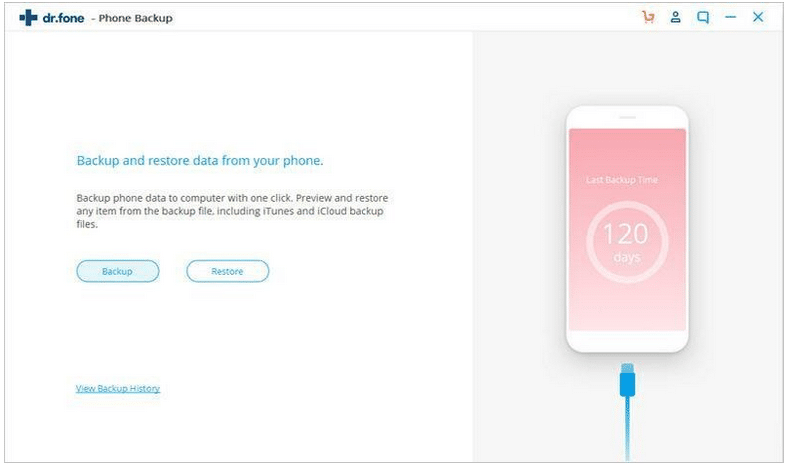 dr fone iphone backup