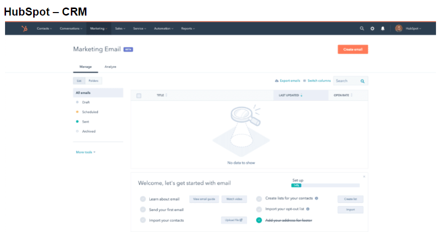 HubSpot – CRM
