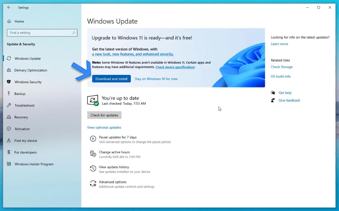 Download Windows 11 Update