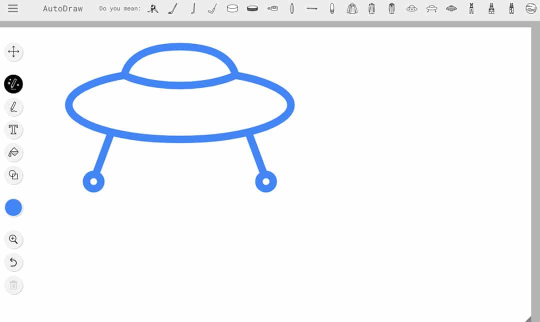 AutoDraw online drawing app