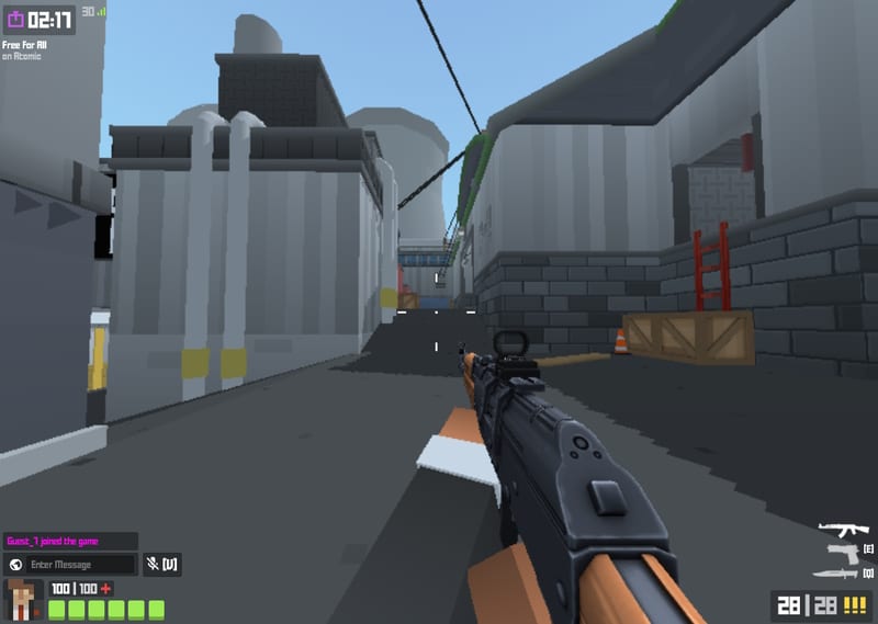 Jamir.io - Browser based multiplayer fps game i develop in my