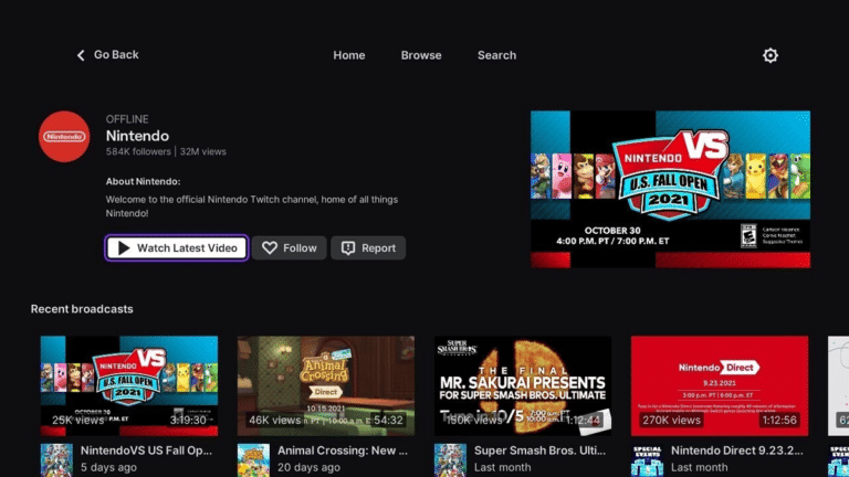 Twitch Is Now Available On Nintendo Switch