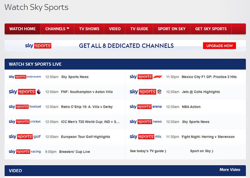 Sky Sports - Sportsbay Alternative