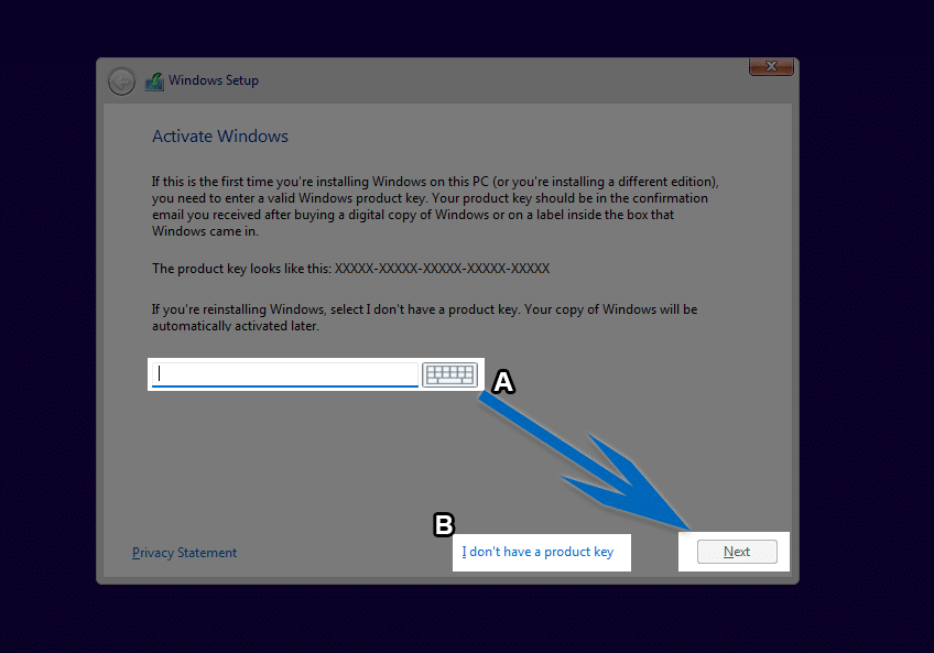 Windows 11 key activation