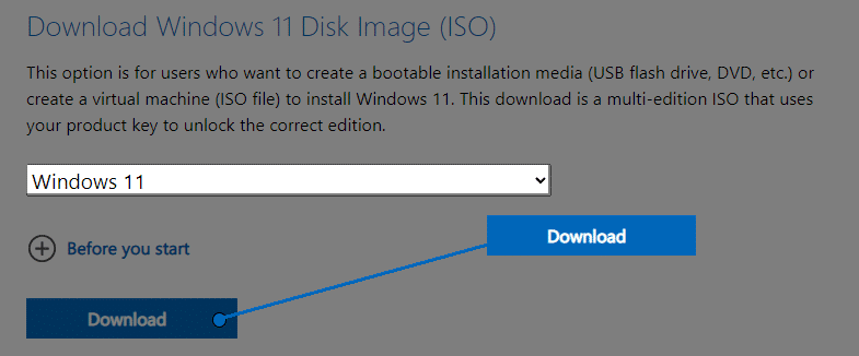 Direct Download Windows 11 23H2 from Microsoft – 64-Bit ISO