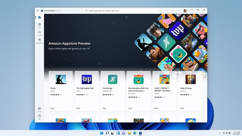 Android Apps - Windows 11
