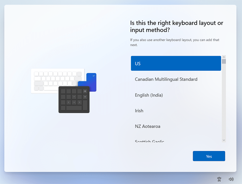 Windows 11 Keyboard Layout