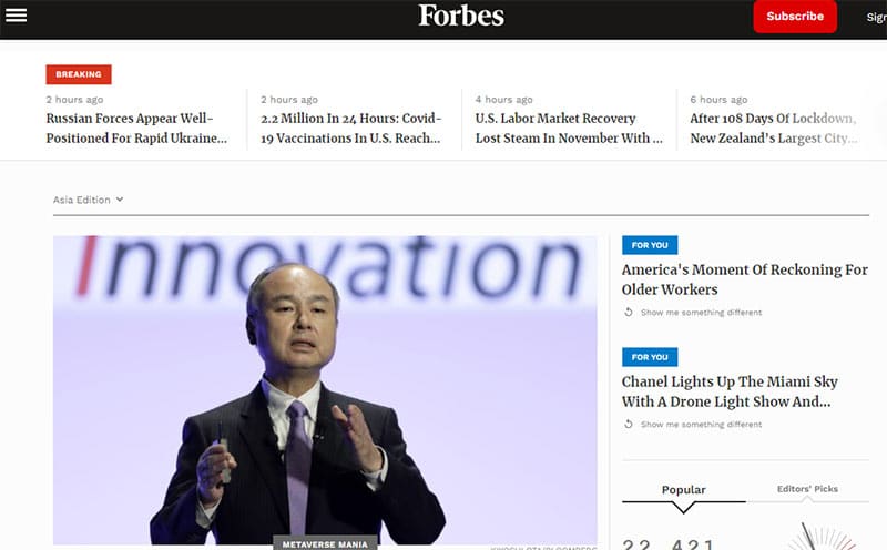 Forbes Unbiased News