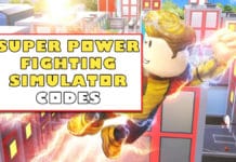 Super Power Fighting Simulator Codes