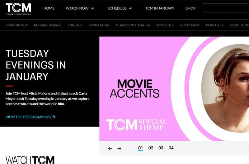 TCM - Free movie download site