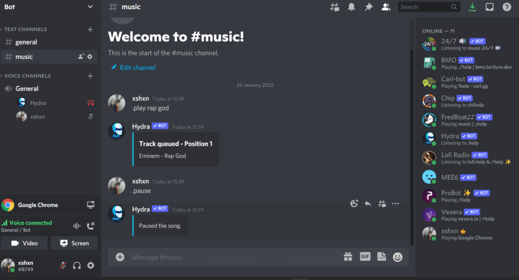 GitHub - ItsOnlyGame/Rift: This is a discord bot mainly for playing music