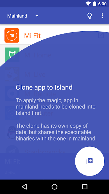 Island Android App cloner