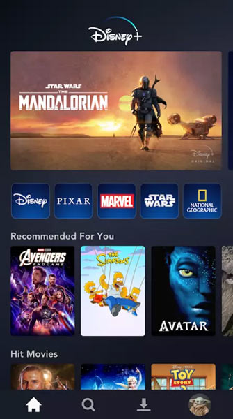Disney Plus App to Stream Movies