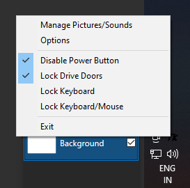 Keyboard mouse lock