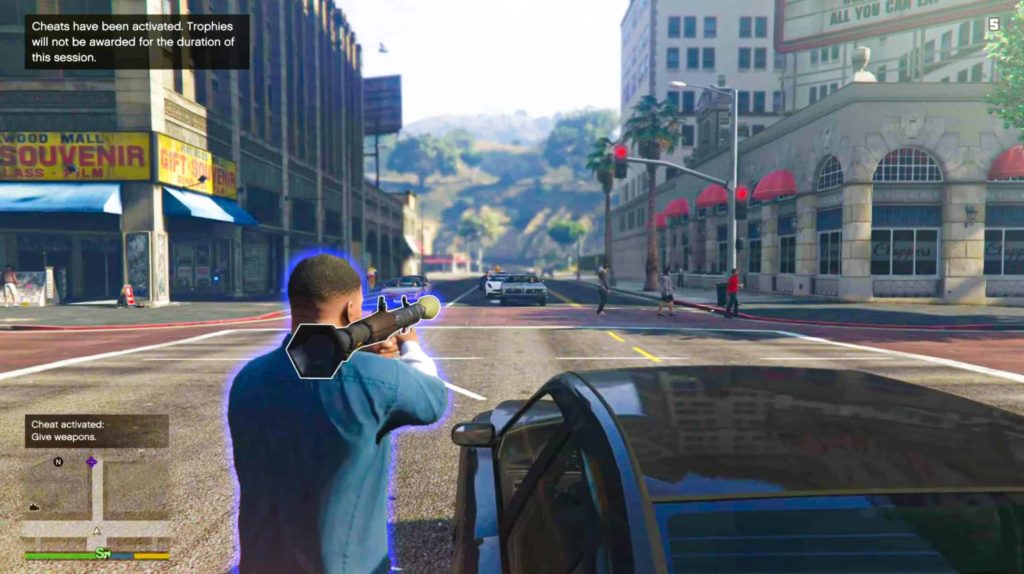 GTA 5 God Mode Cheat Code To Make You Invincible - 70
