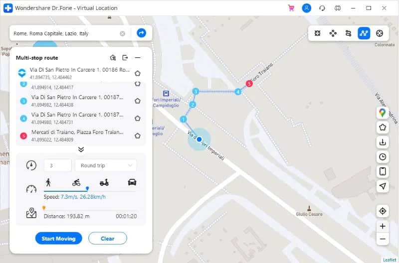 drfone virtual location