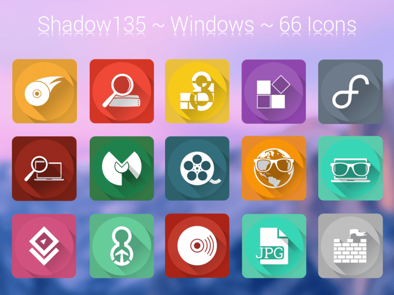 Shadows135 Windows 11 Icons