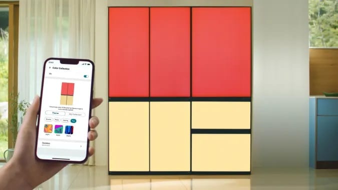 LG s MoodUp Refrigerator Changes Colors And Has A Built in Bluetooth Speaker - 98