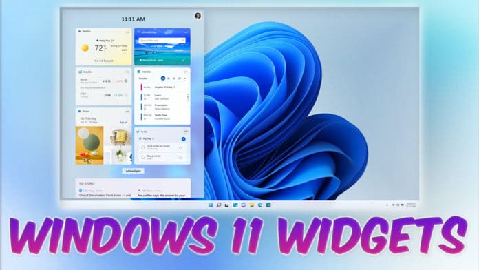 WINDOWS 11 WIDGETS